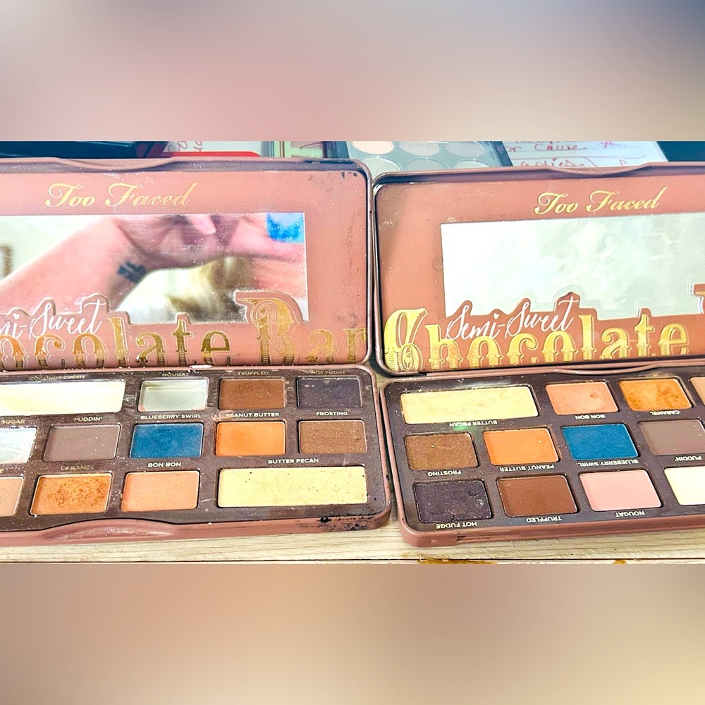 TWO TWO  TWO TOO FACED PALLETS ONE PRICE !
